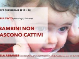 Maria Tinto: “I Bambini non nascono cattivi”