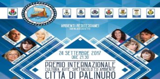 Domenica 24 settembre: il comune di Centola, la Regione Campania, Academy of Art and Image e Artisti Cilentani presentano il “Premio Internazionale Città di Palinuro”