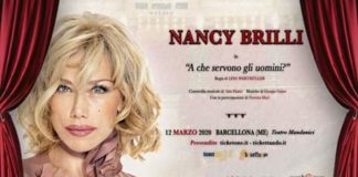 Arriva in Sicilia, a Barcellona Pozzo di Gotto, Nancy Brilli con: “A che servono gli uomini?”