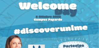 Si terrà, il 5 ottobre dalle ore 16 presso il campus di Papardo, il Welcome Day di Unime, una giornata di festa, all’insegna dell’accoglienza e della condivisione, che sarà arricchita dall’evento “Piazza dell’Arte” con DJ set e la presenza di gruppi musicali, a cura delle Associazioni studentesche