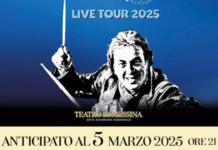 Tullio De Piscopo sul palco al Teatro Vittorio Emanuele di Messina con il suo attesissimo “I Colori della Musica Live Tour”, un evento imperdibile che celebra la sua straordinaria carriera e la sua inesauribile energia artistica