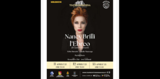Da oggi 11 aprile, fino al 13 aprile il palcoscenico del Teatro Vittorio Emanuele di Messina ospita L’ebreo, intensa commedia di Gianni Clementi diretta da Pierluigi Iorio, con Nancy Brilli in un ruolo di grande spessore emotivo