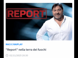 ‘La terra dei fuochi – in Campania – brucia ancora, ma una svolta potrebbe arrivare da Strasburgo. Una storica sentenza della Corte Europea dei Diritti dell’Uomo, nata dai ricorsi presentati da cittadini e associazioni, obbliga lo Stato italiano ad agire concretamente per la bonifica ambientale e la tutela della salute nelle aree più colpite dall’inquinamento. È l’inchiesta di Bernardo Iovene con la collaborazione Lidia Galeazzo “E brucia ancora. In quest’area che comprende 90 comuni e circa 2 milioni e 600 mila abitanti, secondo la decisione della Corte entro due anni il Governo dovrà procedere alla bonifica dei siti contaminati e avviare programmi di prevenzione oncologica per le popolazioni esposte ai rischi ambientali’