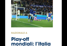 Da Bergamo a Zenica, sognando l’America: spinta da uno stadio caldissimo nonostante la temperatura rigida e supportata a distanza da milioni di tifosi incollati davanti alla tv, l’Italia supera 2-0 l’Irlanda del Nord grazie ai gol di Sandro Tonali e Moise Kean e si prepara a volare in Bosnia, dove martedì sera è attesa dall’ultimo ostacolo sulla strada che porta al Mondiale